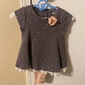 Tahari Toddler Girls 3T 2-piece matching set